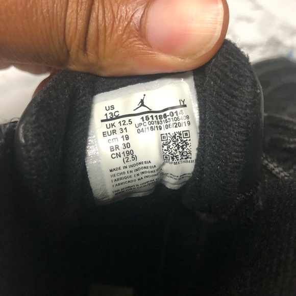 Retro 12 black and blue 13c - Picture 5 of 6